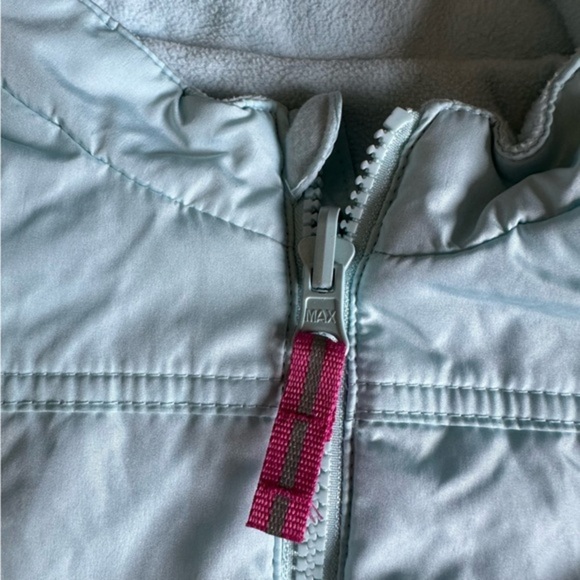 Cat & Jack baby blue fleece lined jacket 18months bs - Picture 2 of 5